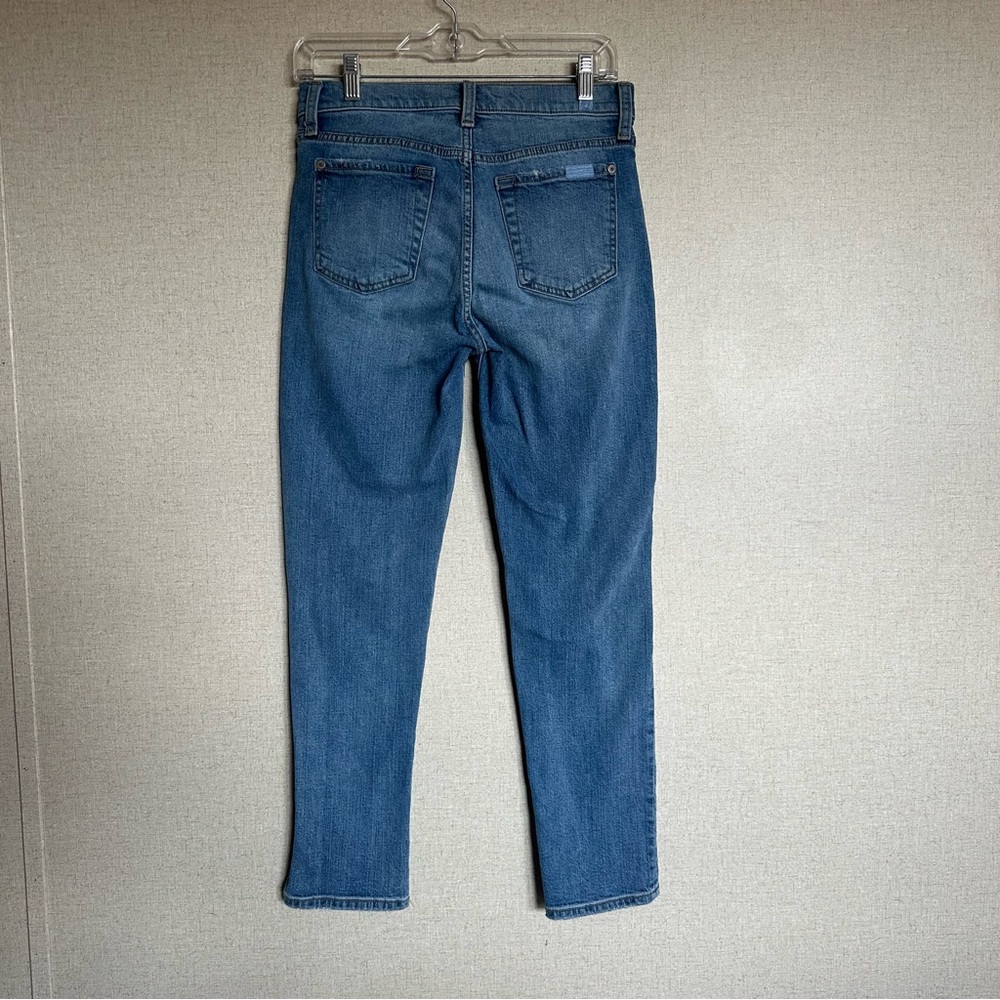 7 For All Mankind Josefina Distressed Jeans - Picture 5 of 11